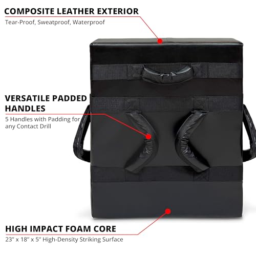 Blocking Pads - Tackle Dummy Ideal for Martial Arts & Sports Training (Football, Basketball, Hockey, Lacrosse and More) - Standard