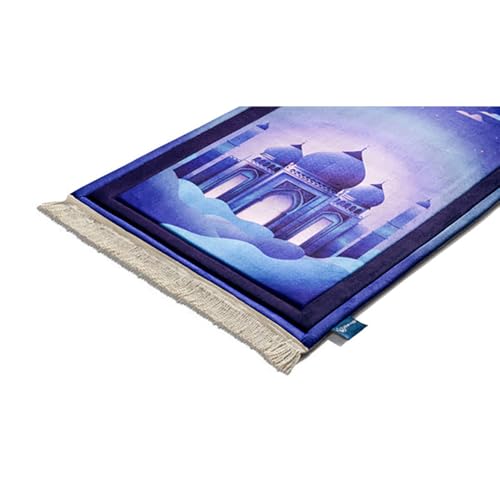 Junior Prayer Mat – Cushioned Comfort (Violet Night)
