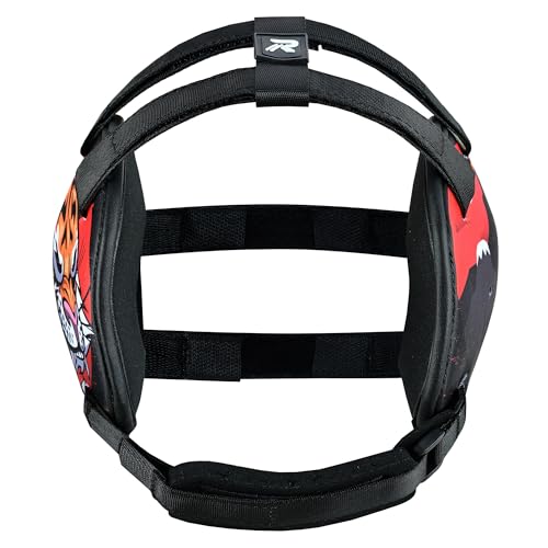 ROAR-INT Kid's Ear Guard BJJ Grappling Head Guard Adjustable Wrestling Headgear for Boys and Girls Earguard MMA Jiu Jitsu (Tiger) - color: Tiger
