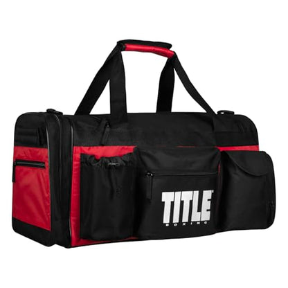 Title Boxing Active Duffle Bag (Black/Red) - color: Black/Red
