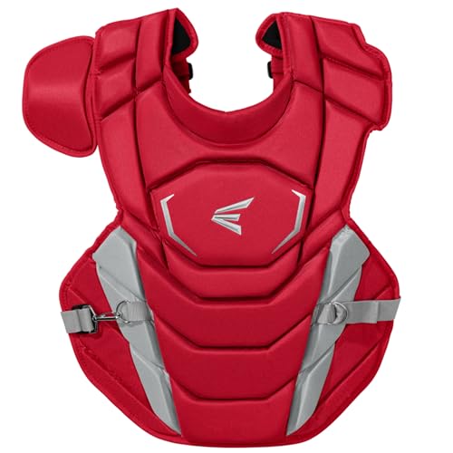 Easton | Phenom Series Catcher's Chest Protector | NOCSAE Certified - color: Red, size: Adult