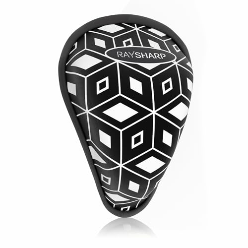 RAYSHARP Baseball Cup Youth Boys - Soft Foam Protective Cup Ages 7-12 Kids Athletic Cup for Football Lacrosse Hockey MMA Baseball Accessories - color: 1 Pack Black White