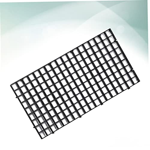 NOLITOY 6pcs Aquarium Fish Net Segregation Board Black Divider Clamps for Fish Tanks Breeding Survival Rate