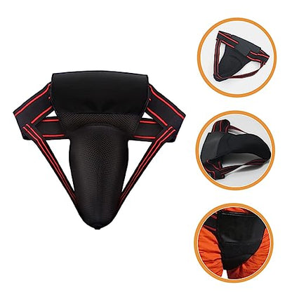 Toddmomy Professional Crotch Guard Integrated Groin Protector Breathable Design for Boxing MMA Taekwondo