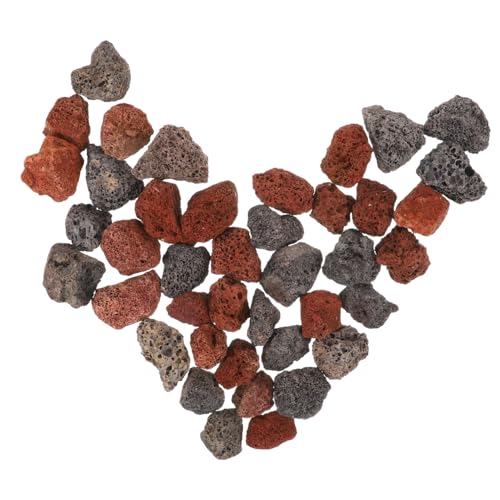 Happyyami 1set Decorative Volcanic for Fish Tank and Aquarium Accessories for Landscaping and Planter Decor
