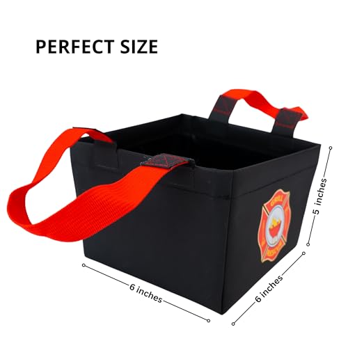 Grill Rescue Collapsible Bucket – Durable, Foldable Water Bucket for Grill Cleaning, Camping, and Outdoor Use (Dunk Tank)