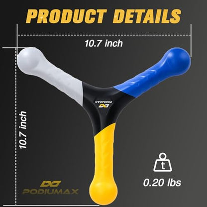 PodiuMax Hand-Eye Coordination Training, Agility & Reaction Trainer | Great for Football, Basketball, Baseball & Hockey Training, EVA for Safer Throwing & Catching, Improves Focus & Coordination