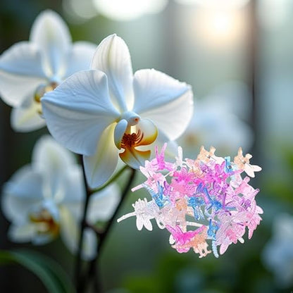 30Pcs Dragonfly Orchid Support Clips, Garden Plant Vine Holder, Support Clips Creative Plant Cages Supports