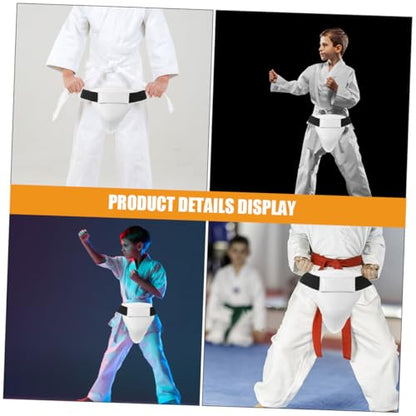 VICASKY Adjustable Abs Boxing Crotch Protector for Men and Breathable Groin Guard for Taekwondo MMA Training Reusable Protective Gear for Martial Arts and Combat Sports