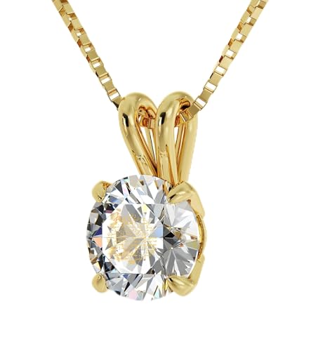 14k Yellow Gold Arabic Necklace Ayatul Kursi 24kt Gold Inscribed on Crystal, 18" Gold Filled