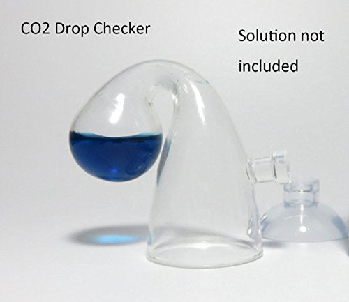 Co2 Drop Checker, Quickest Most Accurate Easiest to Use Glass Co2 Drop Checker for Planted Aquarium Fish Tank (CO2 Checker) - color: CO2 Checker