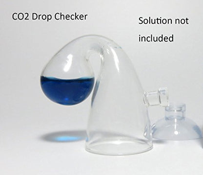 Co2 Drop Checker, Quickest Most Accurate Easiest to Use Glass Co2 Drop Checker for Planted Aquarium Fish Tank (CO2 Checker) - color: CO2 Checker