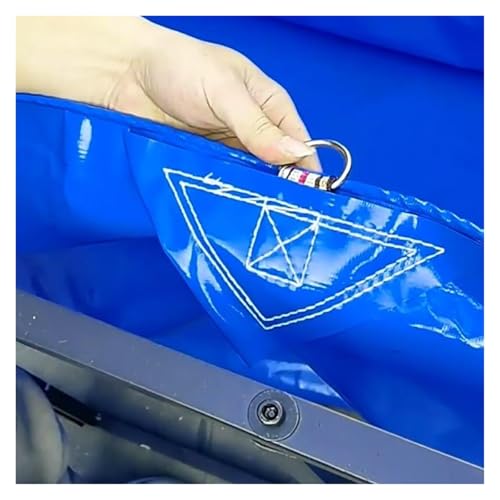 Durable PVC Canvas Stock Tank for Koi Pond | Portable Temporary Holding Tank for Outdoor Use | Easy Setup, 450gsm, 9.5x3x3 ft, Ideal for Saltwater Fish