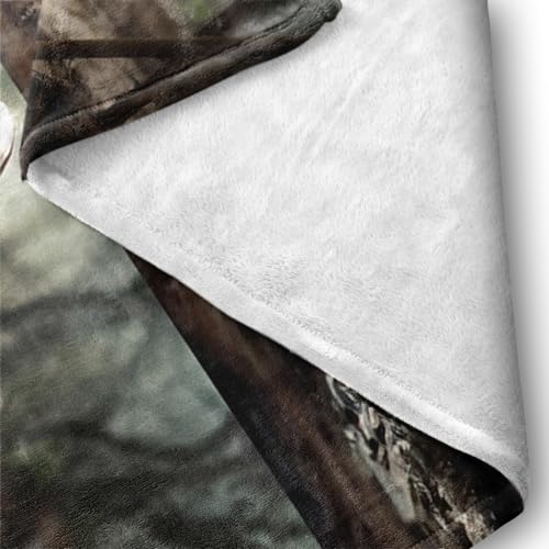 Jesus & Lamb Throw Blankets - Jesus Runs Toward A Lost Lamb - Christian Gift for Women & Men - 50"x60" - color: A002 Jesus and Lamb Blankts, size: 50"W X60"L (127X152CM)