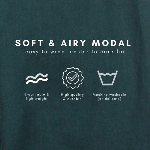 Modal Hijab for Women | Headscarf - color: Pine Modal - Plain Hijab
