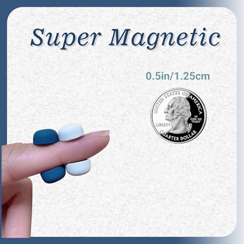 Strong Magnets Pinless Hijab Pins for Women, Multi Use Magnetic Pins for Hijab Scarf Shirts Dress and Clothes - color: 6multicolor