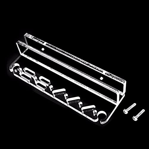 Aquarium Tool Rack Wall Mount Acrylic Holder Grass Maintenance Tools Tweezers Scissors Aquatic Plant Tongs