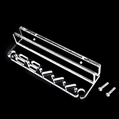 Aquarium Tool Rack Wall Mount Acrylic Holder Grass Maintenance Tools Tweezers Scissors Aquatic Plant Tongs