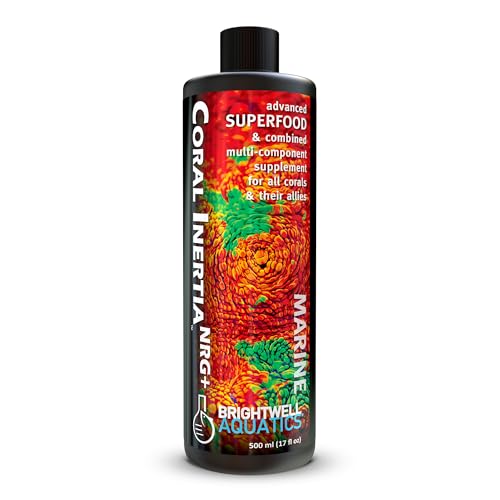 Brightwell Aquatics Coral Inertia NRG+ Premium Reef Coral Supplement 500ml - size: 500-ml
