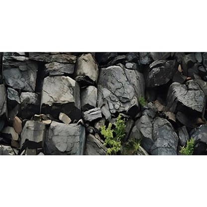 AWERT 72x24 in Stone Aquarium Backdrop Grey Rock Fish Tank Background - size: 72x24in/180x60cm
