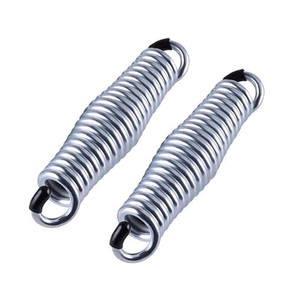 2 PCS Hammock Chair Porch Swing Springs Heavy Duty 1600Lbs Hammock Chair Spring Ceiling Mount Spring for Hanging Chairs, Ceiling Mount, Porch Swings, Punching Bag