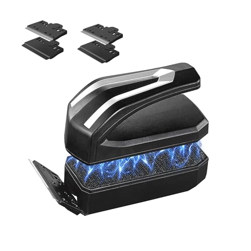 Carefree Fish Aquarium Super Powerful Magnetic Cleaner with 4 Algae Scrapers for Glass Fish Tank Magnet Brush Floating S+(Plus) - size: S