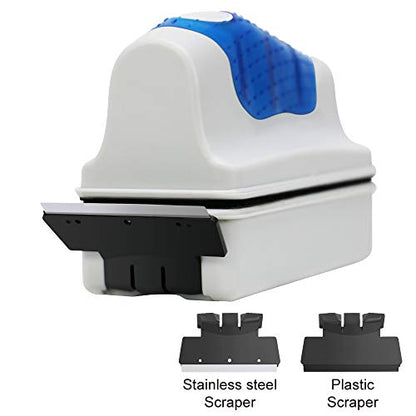 Jasonwell Magnetic Aquarium Fish Tank Glass Algae Glass Cleaner Scrubber Floating Clean Brush(S) - size: S