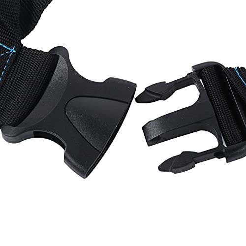 Sled Harness Vest, Harness Weight Bearing Shoulder Strap Easy To Use Durable with Pulling Strap for Fitness for Resistance Training(black)