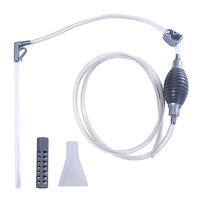 Aquarium Water Change Tools with Filter Nozzle, Aquarium Siphon Semi-Automatic Water Change Changer, Water Pump Cleaner for Fish Tank