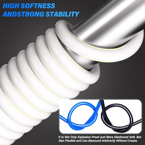 TAILONZ PNEUMATIC Air Line 1/4 inch od Clear Pneumatic Nylon Tube 32.8ft Air Brake Tubing Nylon Hose - color: Clear-Nylon, size: 1/4'' OD/32.8ft/10m