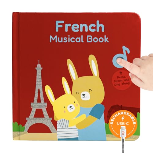 Cali's Books French Nursery Rhymes Book, Bilingual Sound Book - style: French Nursery Rhymes