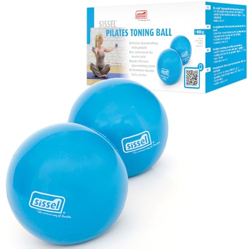 SISSEL Pilates Toning Balls - size: 2lbs Each - Set of 2