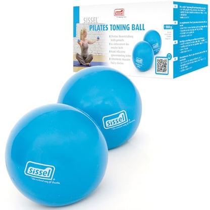 SISSEL Pilates Toning Balls - size: 2lbs Each - Set of 2