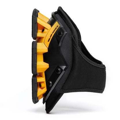 ToughBuilt - GelFit Stabilizer Knee Pads, Heavy-Duty Gel Cushioning with Ergonomic Support, Durable Hard Shell, and Stable Non-Slip Design for Construction & Flooring (TBL-KP-G205-R) - size: GelFit Stabilizer