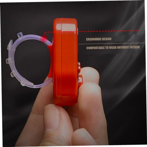 Finger Counter 5 Digital Electronic LED Hand Tally Counter Manual Clicker Count Lap Counter 2PCS..