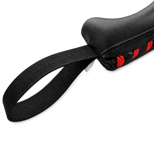 adidas Double Kicking Target, Taekwondo Kicking Target,Martial Arts Equipment (Black with Red)