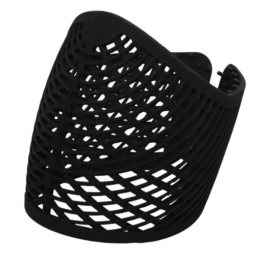 Women Elastic Nylon Hijab Headband Holder - Anti Slip Breathable Stretchy Under Scarf Crown Cap for Secure Hijab Grip (Black)