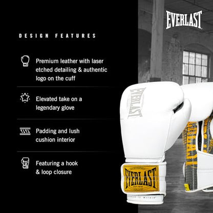 Everlast Everlast Classic Training Glove - color: White, size: 16 Ounce