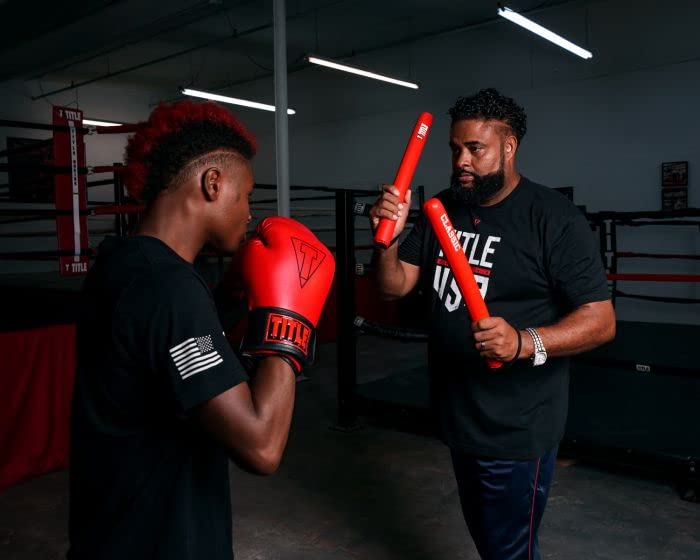 Title Classic Striking Sticks 2.0 - Boxing Equipment, Training Paddles, Target Paddles, Punching Paddles, Boxing Mitts, Focus Mitts, Strike Pad, Striking Sticks