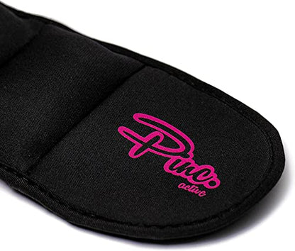 Ankle Weights Set - 0.5lb, 1lb, 2lbs, 3lbs, 4lbs, 5lbs, 8lbs and Adjustable Sets - for Women, Men and Kids - color: Black, style: Adjustable 1-5lbs