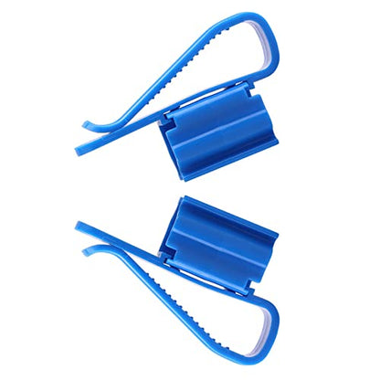 Water Pipe Clip Plastic Hose Holder Adjustable Tube Clamp for 8mm to 16mm Hose 2 Pack Fish Tank Water Change Clip for Bucket Aquarium Mount