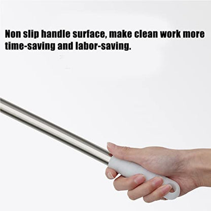 Fish Tank Cleaning Brush, Long Handle Aquarium Cleaning Tool, Reusable Algae Scrapers Cleaner Tools, Cleaning Aquarium Brushes for Cleaning Glass - color: 55cm