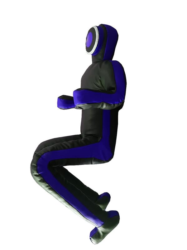 Bestzo MMA Grappling Dummy – Heavy Duty Vinyl Training Dummy for Wrestling, BJJ, Judo & Martial Arts Practice – Unfilled Grappling Bag for Throws, Takedowns & Ground Training - size: 70'(6FT)