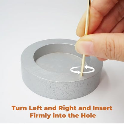 Incense Holder for Sticks, Anti-Ash Flying Incense Burner with 30 Incense Sticks, Detachable Glass Ash Catcher - color: Sliver