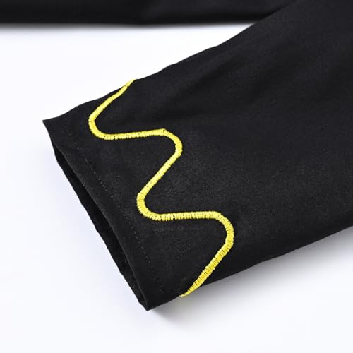 Boys Africa Suit Toddler Kids Traditional Long Sleeve Crewneck Embroidery Print Dashiki Shirt and Pants 2 Piece Outfit Set - color: Black, size: 3-4T
