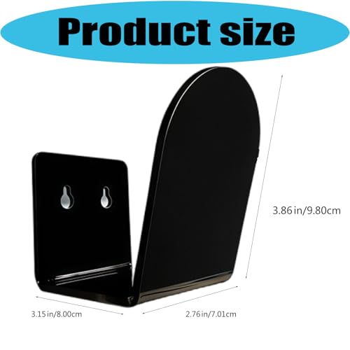 2pcs / 4pcs Transparency Tennis Glove Wall Mount Display Rack Easy to Installation Boxing Gear Storage Stand Living Room Deck - color: C