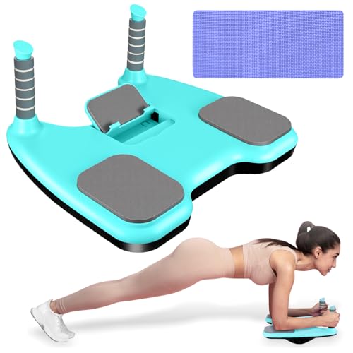 Plank Board, Core Trainer Balance Board, Pure Plank Board with Handles, Full-Body Workout, Home Fitness Equipment for Core Strength