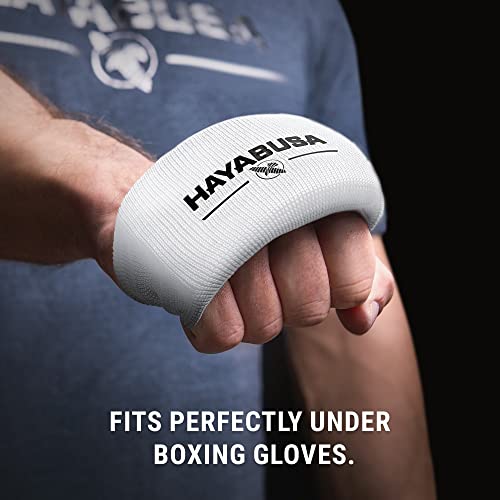 Hayabusa Boxing Knuckle Guards - color: White, size: Small-Medium