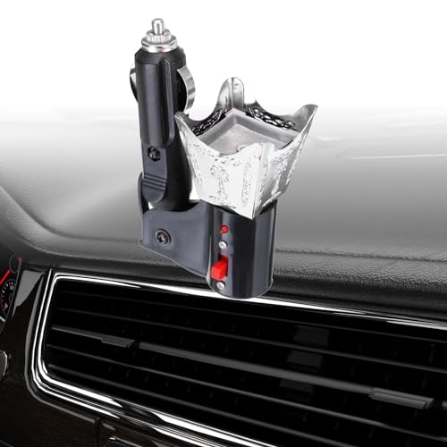 Fenteer Car Electric Incense Burner Electric Censer Cigarette Lighter, Auto Accessories, Middle Eastern Style Bakhoor Burner, Silver - color: Silver