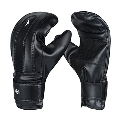 Vali Nista Boxing Speed Old School Bag Gloves - color: Black, size: Large-X-Large